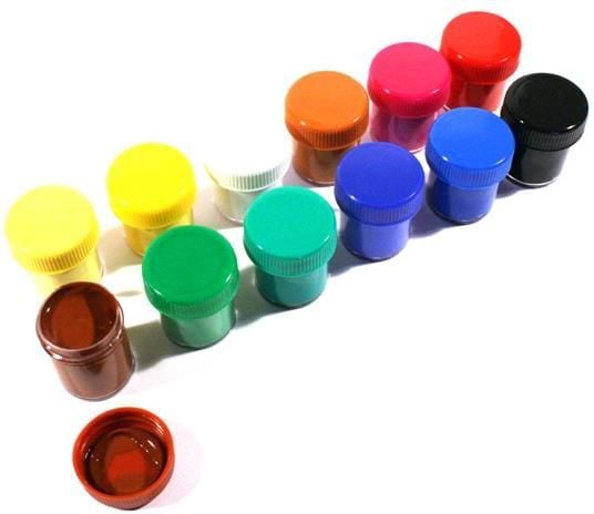 Colorino plakatfarger 12 farger 20 ml