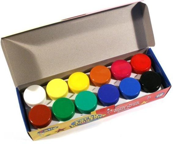 Colorino plakatfarger 12 farger 20 ml