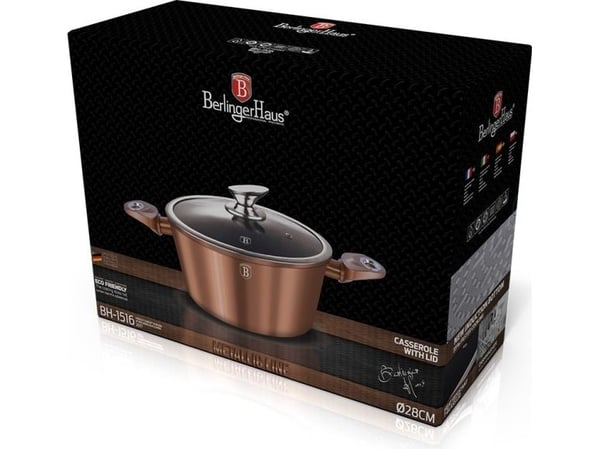 Berlinger Haus kastrull metallic 28 cm (BH/1516)
