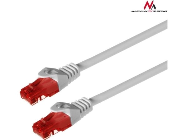 Maclean MCTV-302 W, 2 m, Cat6, U/UTP (UTP), RJ-45, RJ-45, Hvit