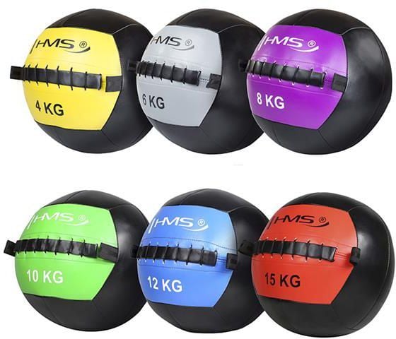 HMS Wall Ball 15kg harjoituspallo punainen (17-41-030)