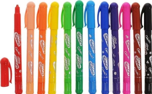 Amos Silky Twisters värikynät 12 väriä