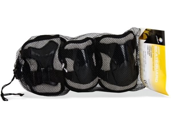 L.A. Sports skyddsset junior svart storlek L (37171BK)