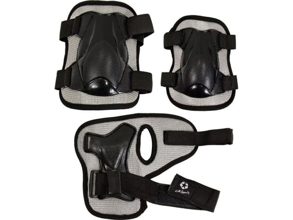 L.A. Sports skyddsset junior svart storlek L (37171BK)