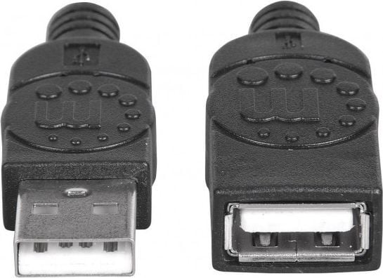 Manhattan 364898, 3 m, USB A, USB A, USB 2.0, 480 Mbit/s, Lajittelu