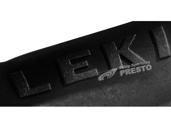 LEKI 882420103, Spaserstav, Tupp, Sort, Gummi, Leki, 1 stykker