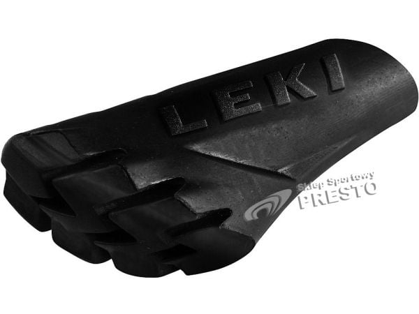 LEKI 882420103, Spaserstav, Tupp, Sort, Gummi, Leki, 1 stykker