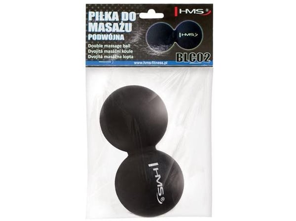 HMS Duo-Ball for massasje Blc02 svart