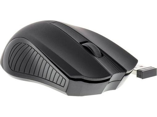 YENKEE Monaco - Mus - ergonomisk - optisk - 3 knapper - trådløs - 2.4 GHz - USB trådløs mottaker