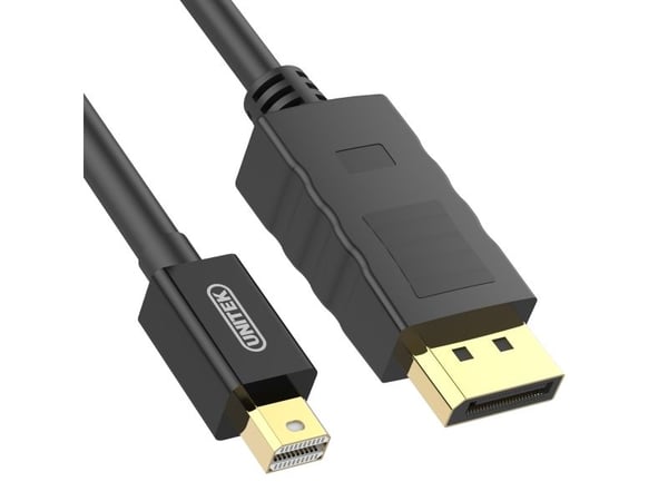 UNITEK Y-C612BK Unitek kabel miniDisplayPort til DisplayPort M/M 3m Y-C612BK