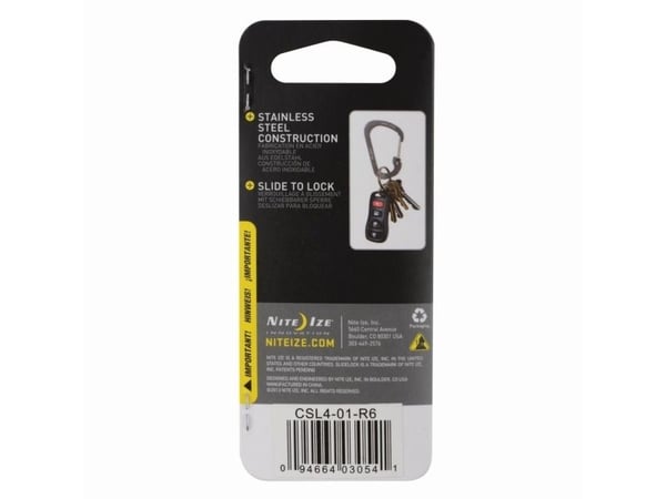 Nite Ize SlideLock karabiini 4