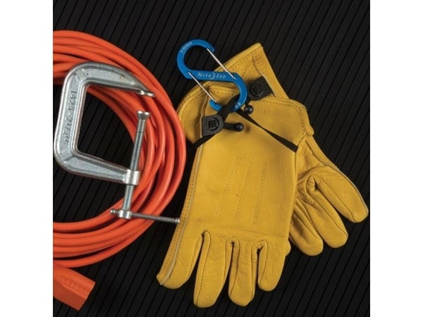 Nite Ize karabinkrok S-Biner Dual #4 aluminium blå (SBA4-03-R6)