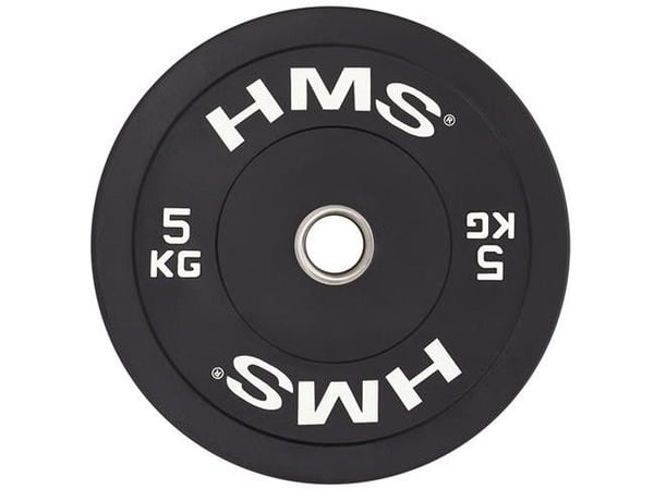 HMS - bumper-skive BBR5 5 kg svart (17-61-015)