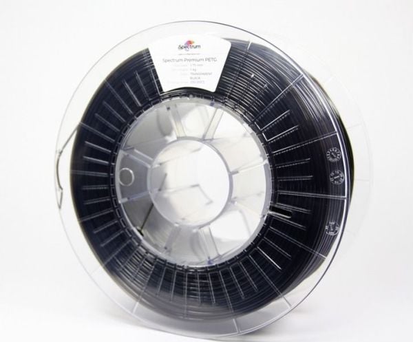 Spectrum Filament PETG 1,75 mm TRANSPARENT BLACK 1 kg