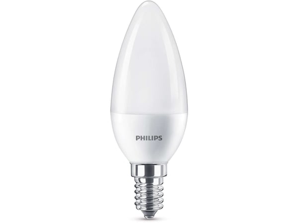 Philips Mignon og Lustre, 7 W, 60 W, E14, 806 lm, 15000 timer, Varm hvit