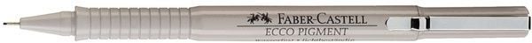 Faber-Castell Ecco Pigment, Fint, Sort, Projektil spiss, 0,7 mm, Rund, Polypropylen (PP)