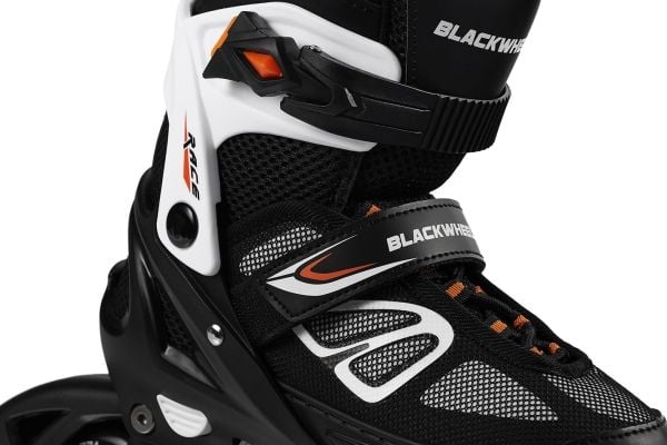 Blackwheels Adjustable Sonic skates black and white. 33-36