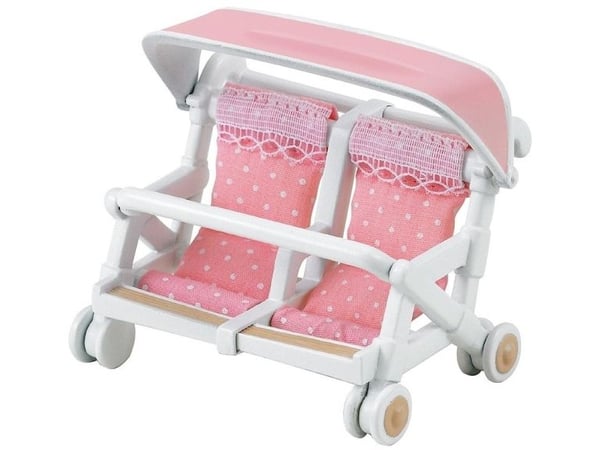Sylvanian Families Double Pushchair
