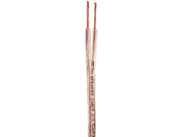 Maclean MCTV-511 - Bulkhögtalarkabel - 1.5 mm² - 50 m - transparent