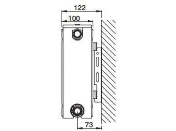 Stelrad Compact All In -patteri 4x1/2" ABCD Tyyppi 22 K300 x L1800