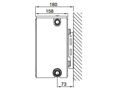 Stelrad Compact All In -jäähdytin 4x1/2" ABCD tyyppi 33 K500 x L800