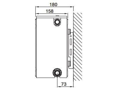 Stelrad Compact All In -patteri 4x1/2" ABCD tyyppi 33 K600 x L600