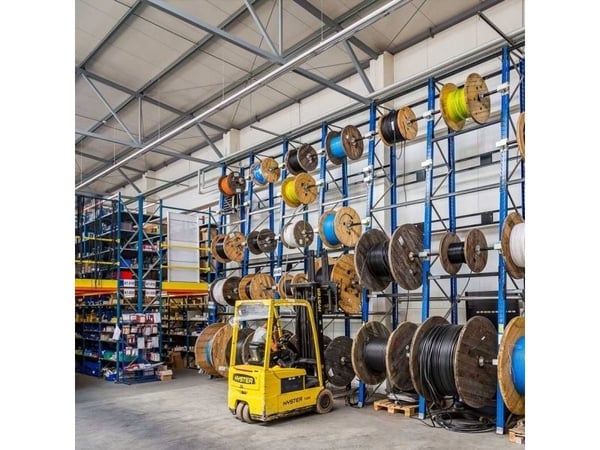 TFK YDY 3x2,5 ZO installasjonskabel rund leder 450/750V kl.1 trommel - G003036