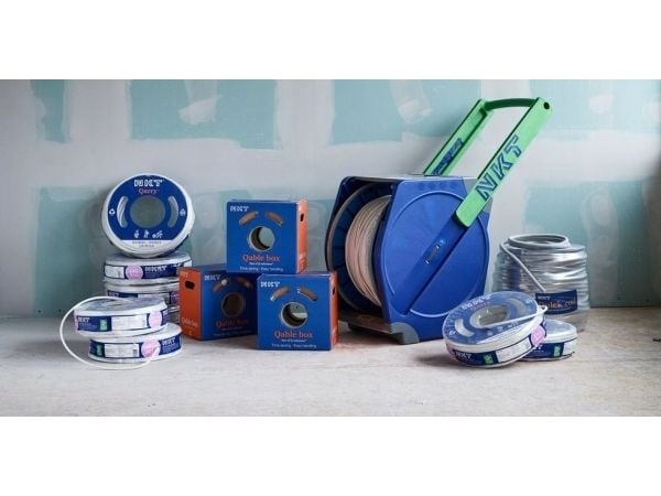 TFK YDY 3x2,5 ZO installasjonskabel rund leder 450/750V kl.1 trommel - G003036