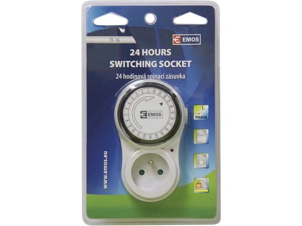 Emos mekanisk timer 6FD/2A (P5503)