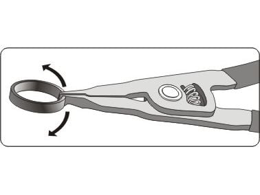 Yato YT-0607, Rød, 225 mm, 285 g