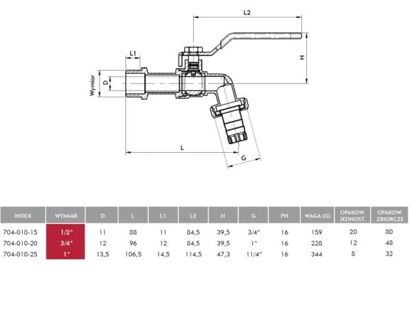 KFA anslutningsventil 3/4" kulventil (704-010-20)