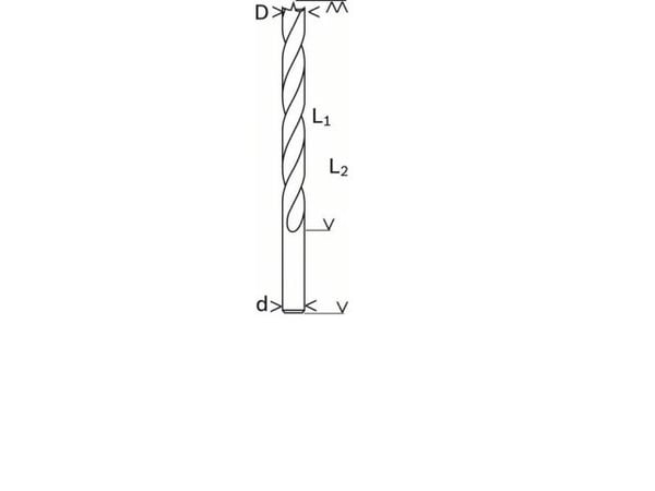 Bosch 2 608 596 305, Drill, 8 mm, 117 mm, Løvtre, Mykt tre, 8 mm, 7,5 cm