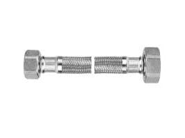 Liitäntäletku Ferro Joustava liitäntä teräspunoksesta 1/2" x 3/8" 40cm PWS83