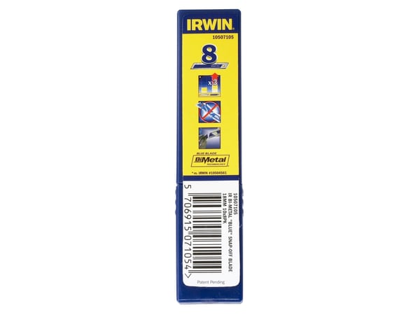 IRWIN Knivblade Bi-Metal 18mmfor knæk-af-knive8 stk pr. pakke