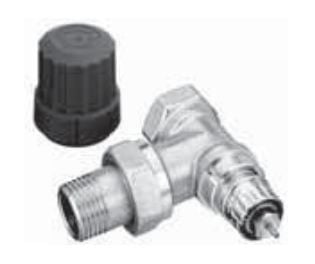 Danfoss radiatorventil avstengende termostatisk RA-N 15 for radiatorer med innebygd ventil (013G3903)