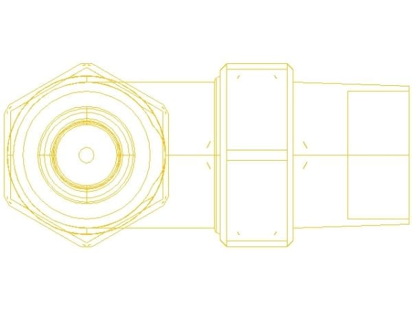 Danfoss radiatorventil avstengende termostatisk RA-N 15 for radiatorer med innebygd ventil (013G3903)