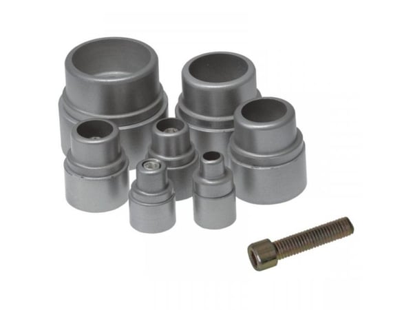 DEDRA sveiserør for PCV-rør 800W/1500W koffert / adaptere 20-63mm