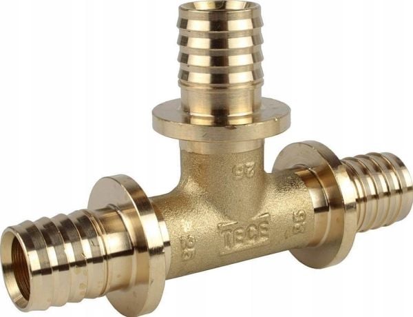 TECE reduktionst-rördel 20x16x20 mässing - 710509