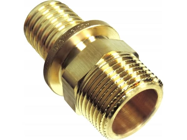 Tece siirtonippa ulkokierre 20x3/4" messinki - 705504