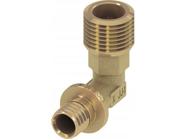 Tece Kulmaliitosnippa GZ 20x1/2" messinki - 707520