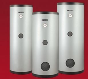 Kospel-lämmönvaihdin Thermo Solar standing kahdella kelalla (SB-200)