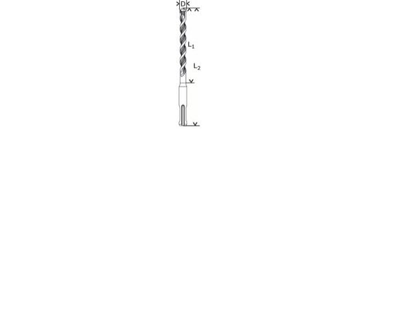 Viertlo Bosch borr till betong SDS+ 8 mm (B-2608680271)