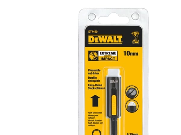 DeWALT DT7440-QZ, Hylsyavain, 1 kpl, Musta, 10 mm