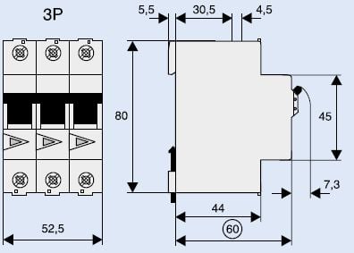 Eaton pääerotuskytkin IS-40/3 - 276272 - 276272
