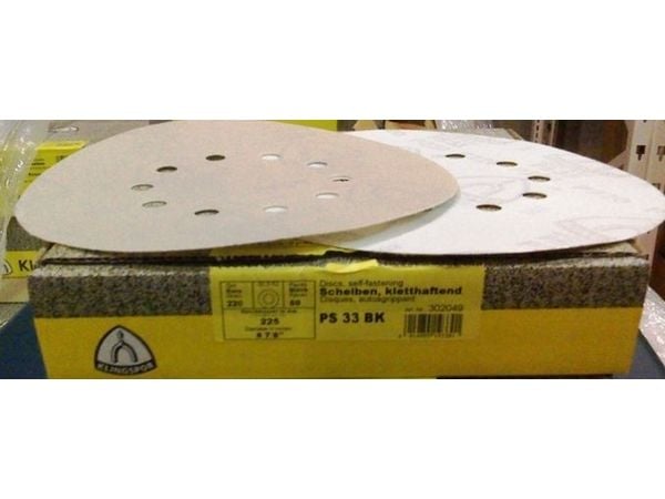 KLINGSPOR skjæreskive KRAZEK 225 PS33BK gr.150 / 50 stk SZPACHLA