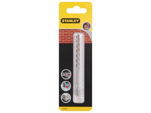Stanley STA58004-QZ, Drill, 8 mm, 120 mm, Murverk, 8 cm, 1 stykker