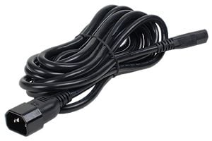 Fujitsu - Strømkabel - 1.8 m - svart - for PRIMERGY RX1330 M4, RX2530 M4, RX2530 M5, RX2530 M6, RX2540 M5, RX2540 M6, TX1330 M4
