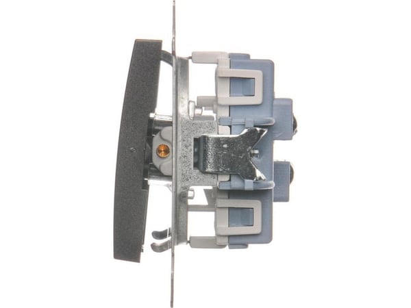 Kontakt-Simon DW6/2.01/48, Plast, Anthracit, IP20, IP44, 250 V, 10 A, 75 mm