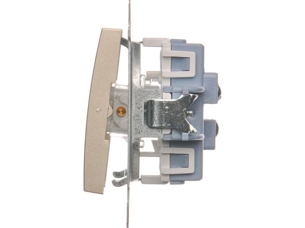 Contact-Simon DW6/2.01/44, muovi, kultainen, IP20, IP44, 250 V, 10 A, 75 mm