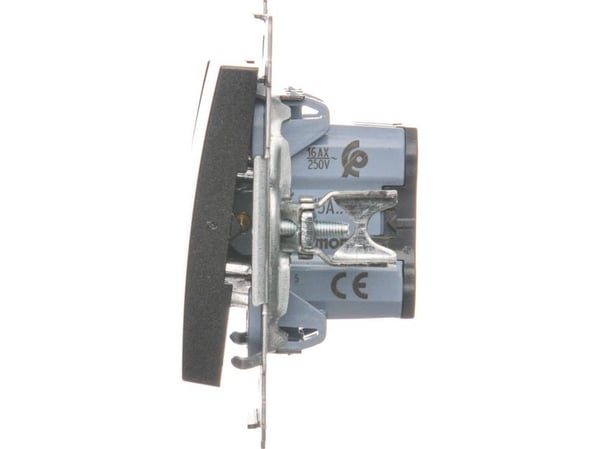 Kontakt-Simon DW5A.01/48, Plast, Anthracit, IP20, IP44, 250 V, 16 A, 75 mm